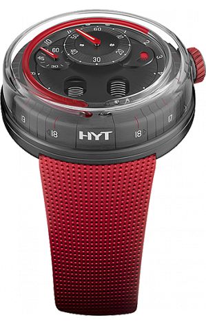 Replica HYT H0 X Eau Rouge DLC 048-AD-95-RF-RU watch